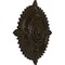 Ekena Millwork Haylynn Ceiling Medallion (Canopies up to 1 1/4"), 29 1/8"OD x 1 1/4"ID x 4"P, Stone Hearth Crackle CM29HYSHC - alternate 5